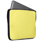 Notebook-Gehäuse mit goldgelben Mustern Laptopschutzhülle (Vorne Rechts)