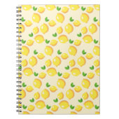 Notebook, gelb, Zitrone, Zitrone, Notizbuch Notizblock (Vorderseite)