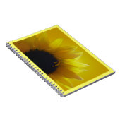 Notebook-Gelbe Blume Notizblock (Rechte Seite)