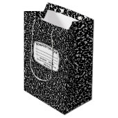 Notebook-Geschenkbeutel Mittlere Geschenktüte (Vorderseite Schrägansicht)