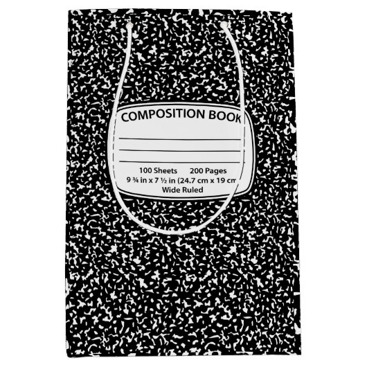 Notebook-Geschenkbeutel Mittlere Geschenktüte (Vorderseite)