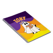 Notebook-Gespenst für Jungen Notizblock (Rechte Seite)