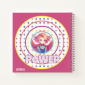 Notebook-Girl-Power Notizblock (Rückseite)