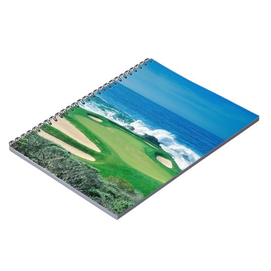 Notebook-Golfplatz Notizblock (Linke Seite)