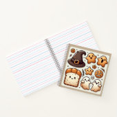 Notebook-Halloween-Design Notizblock (Innenseite)