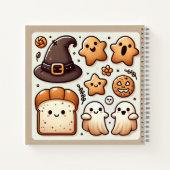 Notebook-Halloween-Design Notizblock (Rückseite)