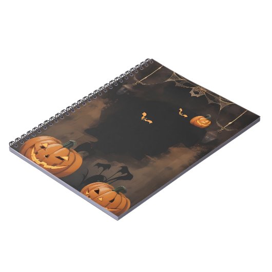 Notebook Halloween Notizblock (Linke Seite)
