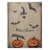 Notebook Halloween Notizblock (Vorderseite)