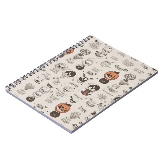 Notebook Halloween Notizblock (Linke Seite)