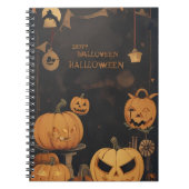 Notebook Halloween Notizblock (Vorderseite)