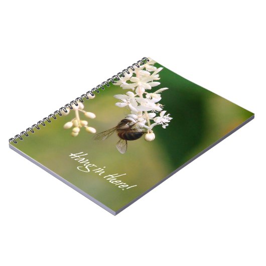 Notebook "Hang in There" Notizblock (Linke Seite)