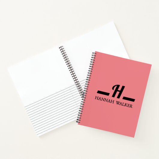 Notebook "HANNAH WALKER" Notizblock (Innenseite)
