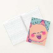 Notebook Happy Kitsune Notizblock (Innenseite)