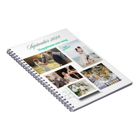 Notebook Happy Wedding Vision Board Notizblock (Rechte Seite)