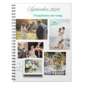 Notebook Happy Wedding Vision Board Notizblock (Vorderseite)