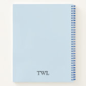 Notebook "Heart My Bathmat" Notizblock (Rückseite)