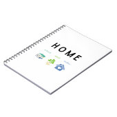 Notebook-Heimvorlesung Notizblock (Linke Seite)