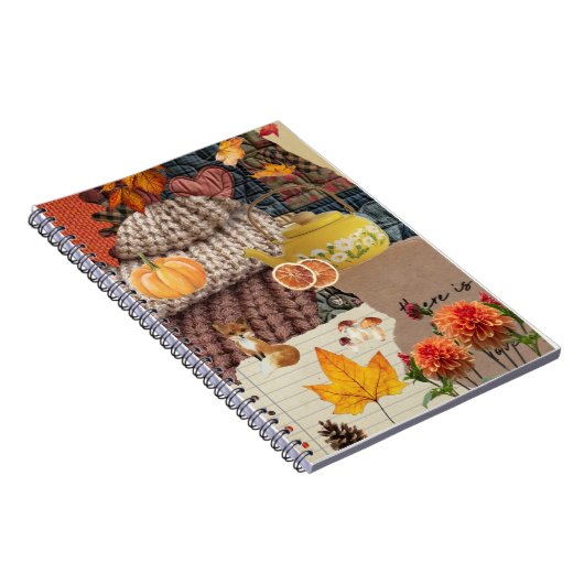 Notebook-Herbst Notizblock (Rechte Seite)