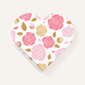 Notebook-Herz Notizblock (Vorderseite)