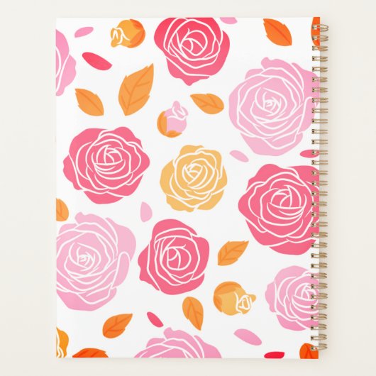 Notebook-Hochzeitsbride Planer (Rückseite)