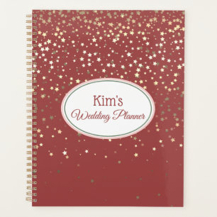 Notebook-Hochzeitsbrille Planer