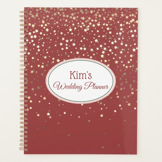 Notebook-Hochzeitsbrille Planer (Vorderseite)
