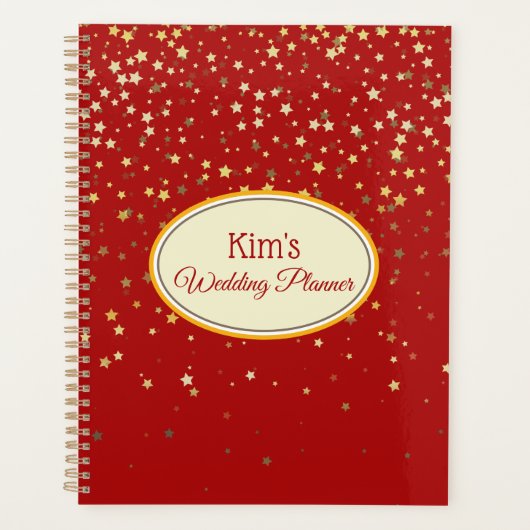Notebook-Hochzeitsbrille Planer (Vorderseite)