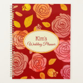 Notebook-Hochzeitsbrille Planer (Vorderseite)