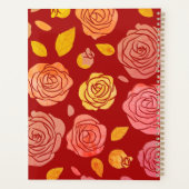 Notebook-Hochzeitsbrille Planer (Rückseite)