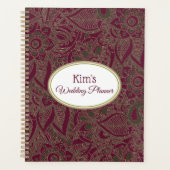 Notebook-Hochzeitsbrille Planer (Vorderseite)