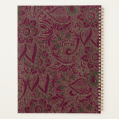 Notebook-Hochzeitsbrille Planer (Rückseite)