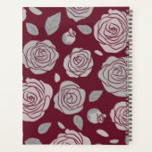 Notebook-Hochzeitsbrille Planer (Rückseite)