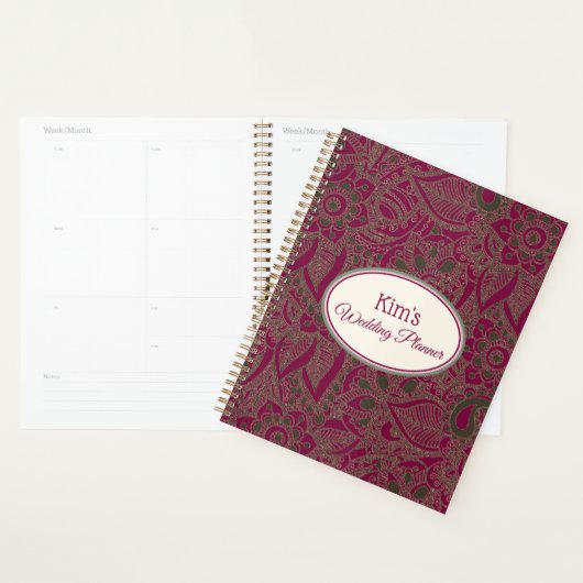 Notebook-Hochzeitsbrille Planer (Anzeige)
