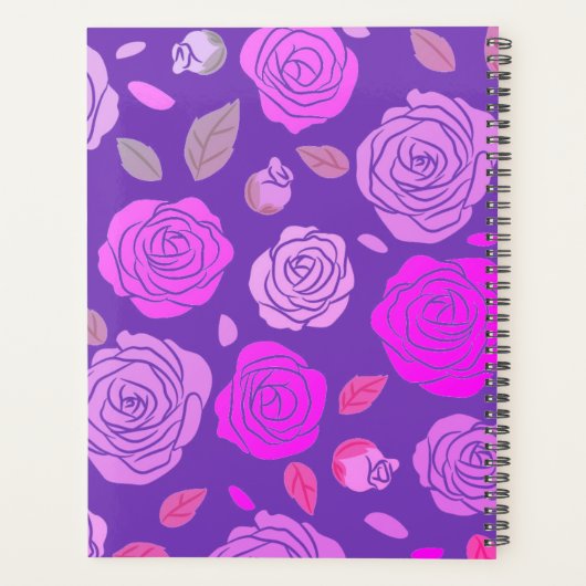 Notebook-Hochzeitsbrille Planer (Rückseite)