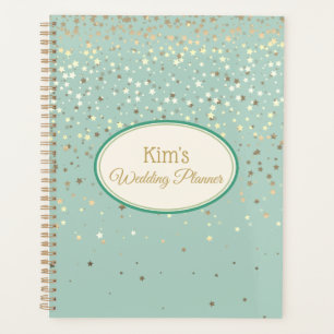 Notebook-Hochzeitsbrille Planer