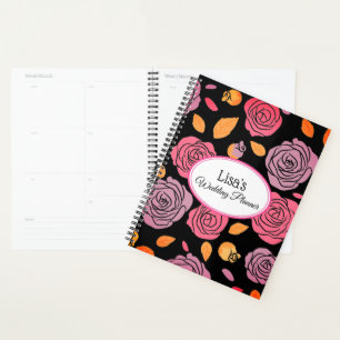 Notebook-Hochzeitsbrille Planer