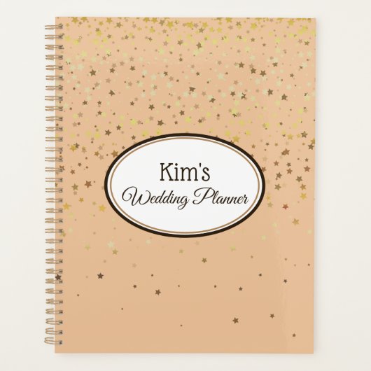 Notebook-Hochzeitsbrille Planer (Vorderseite)