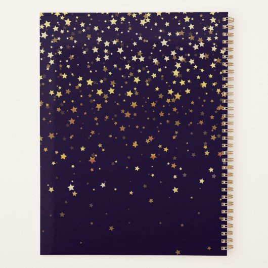 Notebook-Hochzeitsbrille Planer (Rückseite)