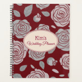 Notebook-Hochzeitsbrille Planer (Vorderseite)