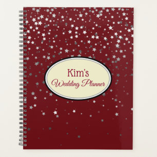 Notebook-Hochzeitsbrille Planer