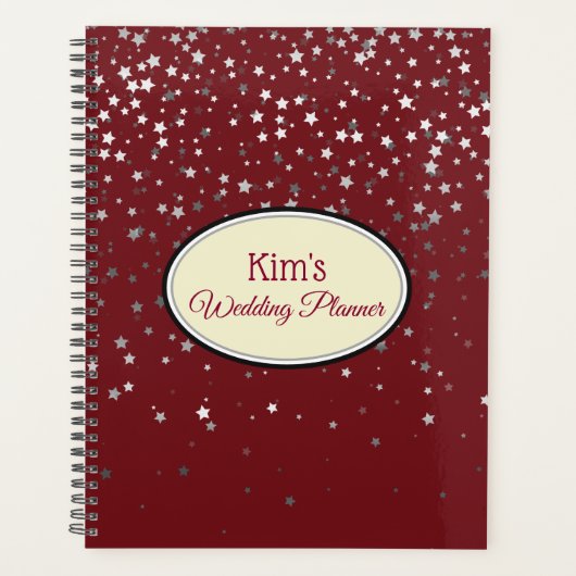 Notebook-Hochzeitsbrille Planer (Vorderseite)