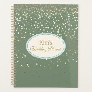 Notebook-Hochzeitsbrille Planer