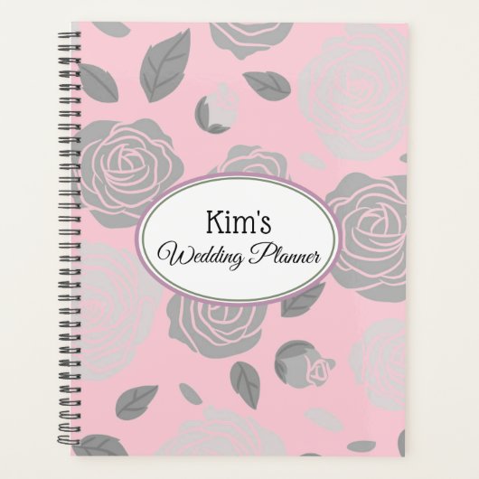 Notebook-Hochzeitsbrille Planer (Vorderseite)
