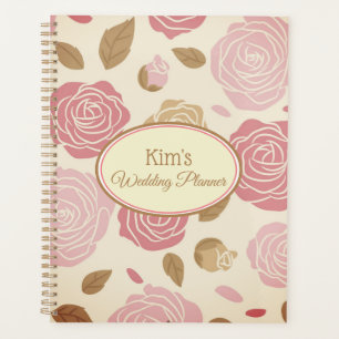Notebook-Hochzeitsbrille Planer
