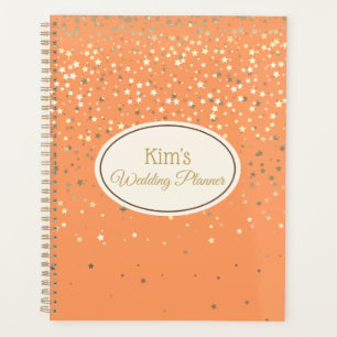 Notebook-Hochzeitsbrille Planer