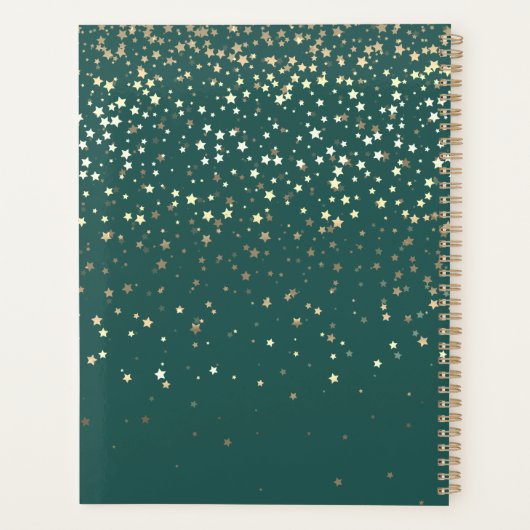 Notebook-Hochzeitsbrille Planer (Rückseite)