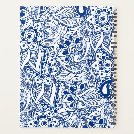 Notebook-Hochzeitsbrille Planer (Rückseite)