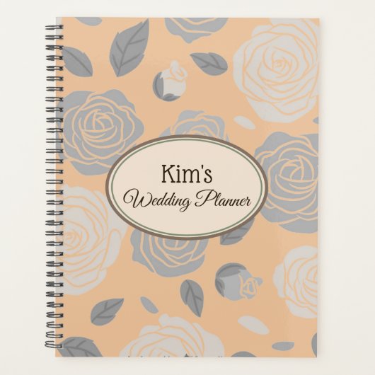 Notebook-Hochzeitsbrille Planer (Vorderseite)