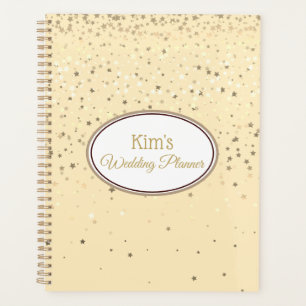 Notebook-Hochzeitsbrille Planer