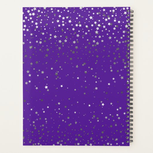 Notebook-Hochzeitsbrille Planer (Rückseite)